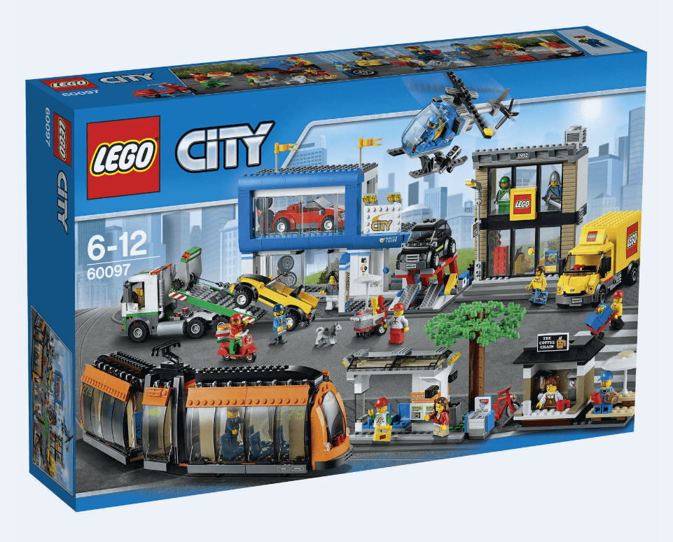 Resmi LEGO 60097 City Stadtzentrum
