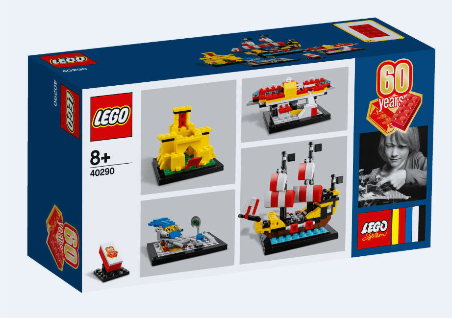 Gamintojo LEGO 40290 60 Jahre LEGO Stein nuotrauka