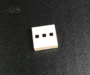 Bild von 3 Punkte 1 x 1 - Fliese White - Shuttle