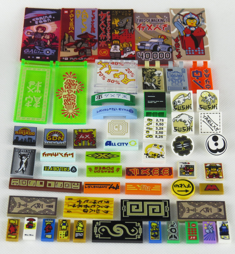 Obraz Ninjago City 70620 Custom Package (limited)