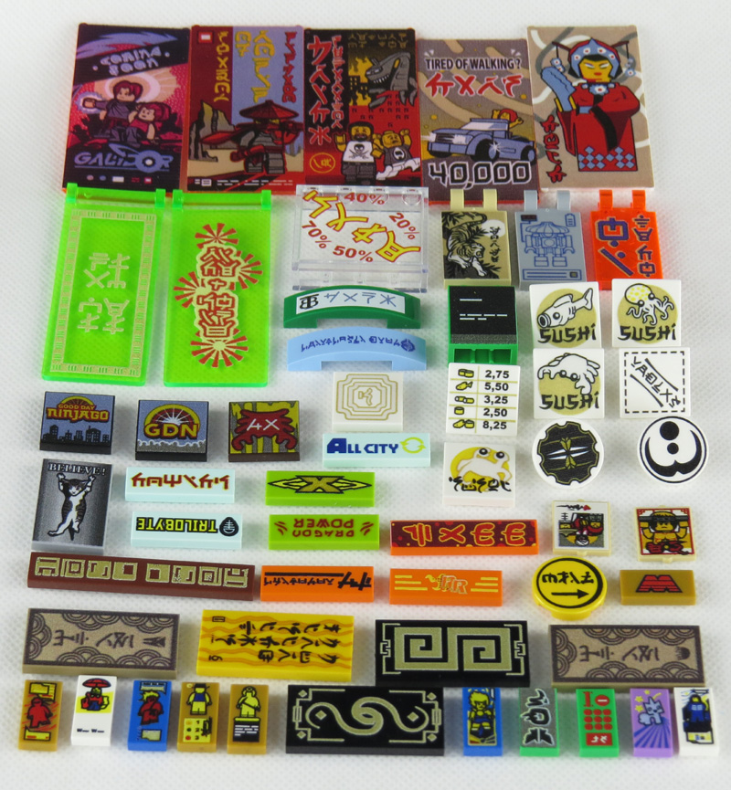 Bild av Ninjago City 70620 Custom Package (limited)