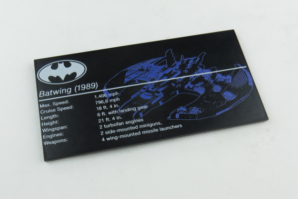 Resmi P500 / Plakette -Bat-wing- 76161 alternativ