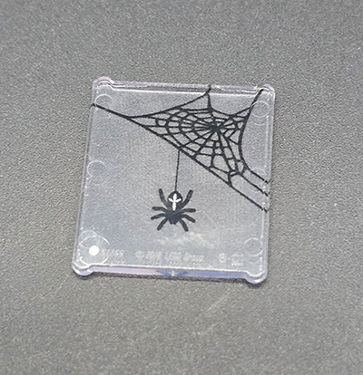 Bild von Spinne Fenster mittel 1x3x3