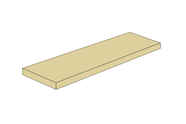 Зображення з  2 x 6 - Fliese Tan