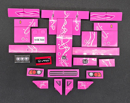 Bild von bedruckte Teile für Lego 77241