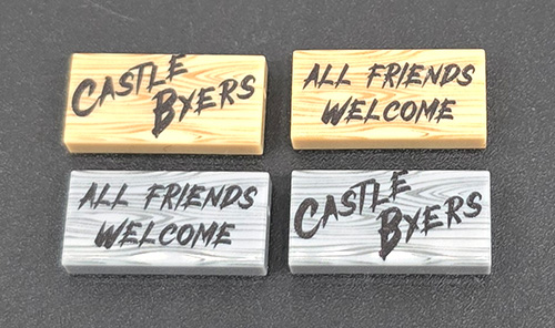 Lego Castle Byers ST1 Make&Take New York/London Stranger Things 75810