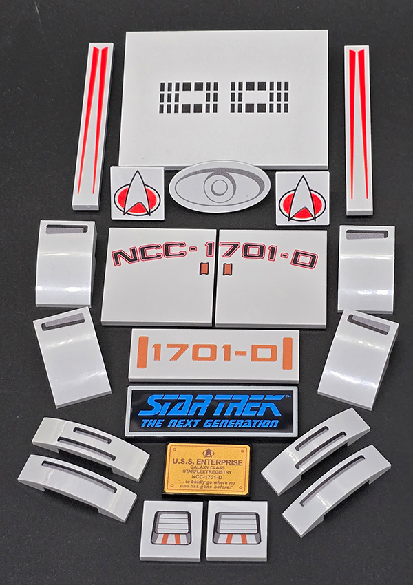 10356 Galaxy Flaggschiff Custom Package