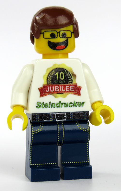 Slika za 10 Jahre Steindrucker Minifigur