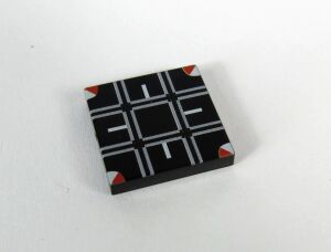 Obrázok výrobcu Rennbahn Kreuzung aus LEGO® Fliesen