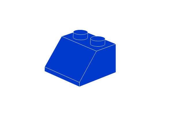 Afbeelding van 2 x 2 -  Blue Slope