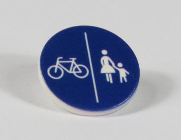 Slika za Verkehrsschild Füßgänger/Radfahrer