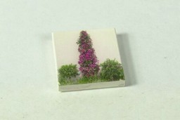 Bild von 2 x 2 - Fliese Blumenstock