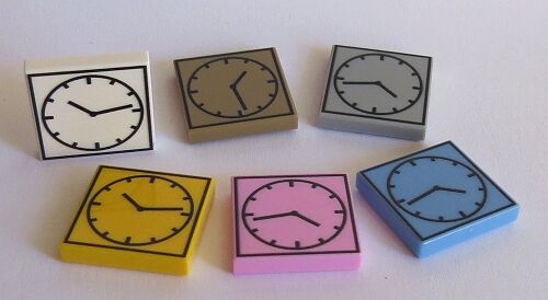 Picture of 2 x 2 - Fliese - Uhr