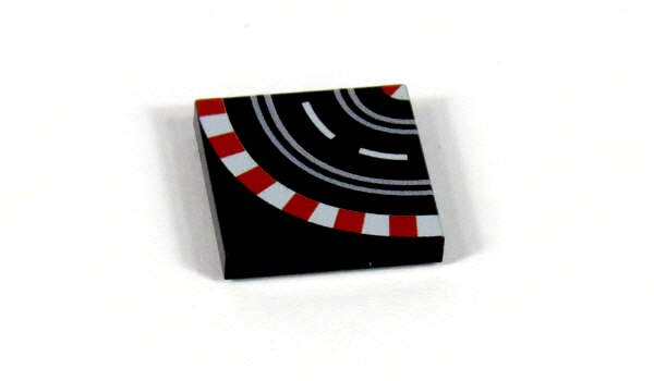 Afbeelding van Rennbahn Kurve aus LEGO® Fliesen
