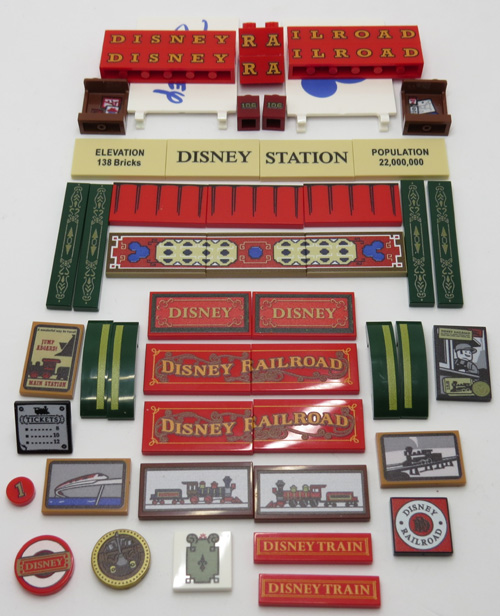 LEGO Disney Specials 71044 Le train et la gare